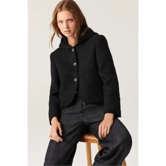 ba&sh Octave Jacket in Black - Picture 2 of 4